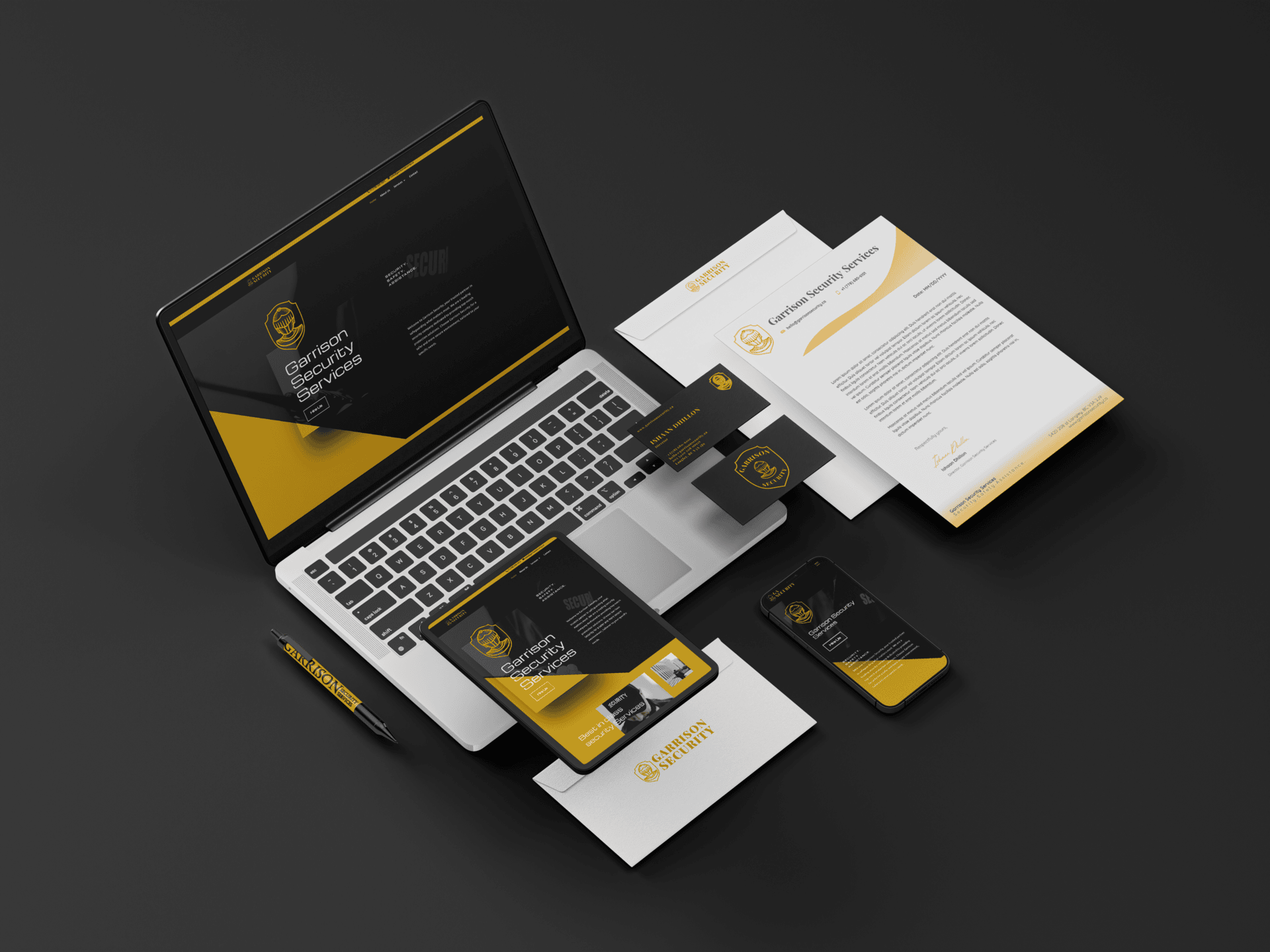 Garrison Branding Mockup