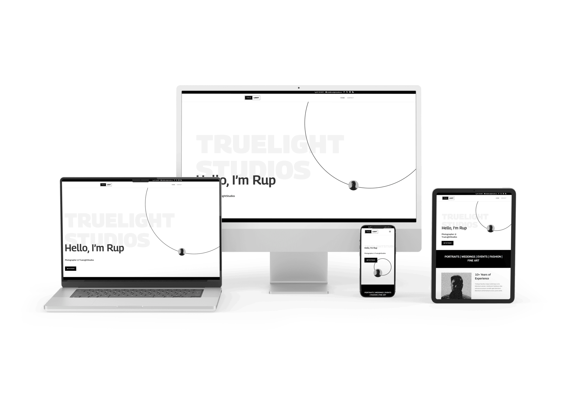 Truelight Branding Mockup